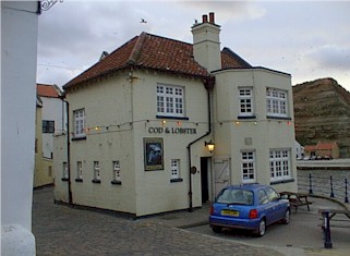 The Cod and Lobster Public House in Staithes pictured in 2004