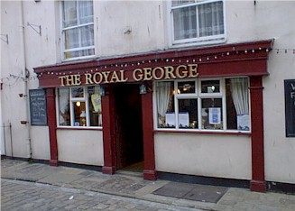 The Royal George Public House at Staithes