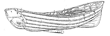 The lines of a traditional Coble