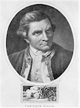 A portrait of Captain James Cook, RN.
