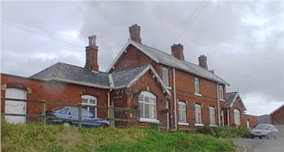 The front aspect of the Old Railway Station at Staithes
