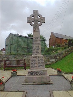The War Memorial at Staithes in North Yorkshire