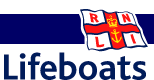 The logo of the Royal National Lifeboat Institution