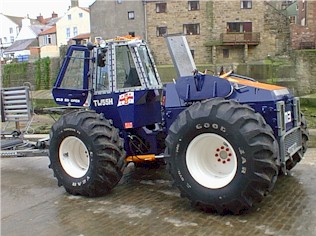 A side view of the M3 Tractor